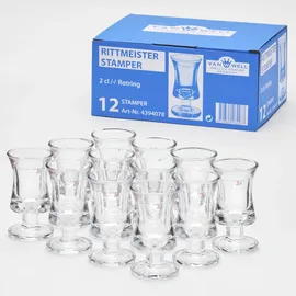 VAN WELL Rittmeister Schnapsglas 0,2 l 12-tlg.