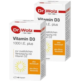 Dr. Wolz Vitamin D3 Kapseln 1000 I.E. 60 St.