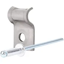 GAH Alberts Alberts Spanndrahthalter mit Nietstift Ø Edelstahl,