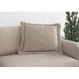 TRENDMANUFAKTUR Kissenbezug Bourbon 70 x 70 cm Beige