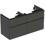 Geberit Waschtischunterschrank 4 Schubladen 118,4 x 61,5 x 47,6 cm Lava