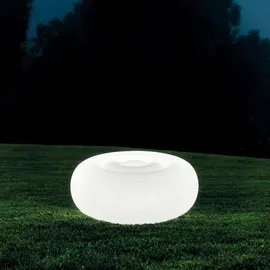 Intex Dekoleuchte Metall 86x33 cm inkl. LED-Lampe weiß