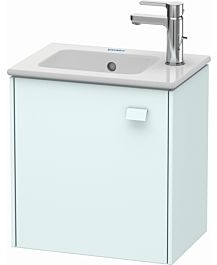 Duravit Brioso Waschtischunterbau BR4000L0909 420x442x289mm, Lichtblau Matt, Tür links