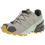 Damen Trail Running wasserdichte Schuhe, Wetterschutz, Aggressiver Grip, Präzise Passform, Wrought Iron, 38 2/3