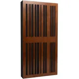 Bluetone Acoustics Slat AbFuser Akustikplatte – Schalldämmung – Akustik Absorber und diffusor - Akustikpaneele für die Raumakustik – Acoustic Panels – Akustikelement (100x50x11cm, Walnut)