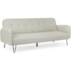 Schlafsofa Bridjet mit Stoff-Bezug, Beige