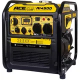 Aceup Energy 3800W Inverter Stromerzeuger Notstromaggregat Benzin Stromgenerator mit 230V 12V Steckdosen Intelligente Anzeige 4 Takt für Stromausfälle Baustelle