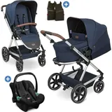 ABC-Design ABC Design 3in1 Kombi-Kinderwagen-Set Timbo 4 mit Babywanne, OneSize