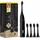 happybrush Eco Vibe 3 Set Allblack + Aufsteckbürsten 4 St.