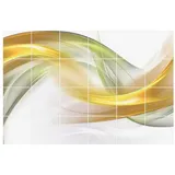 Tulup Fliesenaufkleber Fliesenaufkleber Dynamische Wellen und Linien Fliesenfolie 20 cm x 20 cm
