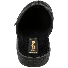 Fischer Markenschuh Pantoffeln Grau 43
