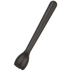 Scandic Bar Barstößel, Kunststoff, sternförmiges Ende - schwarz (20cm)