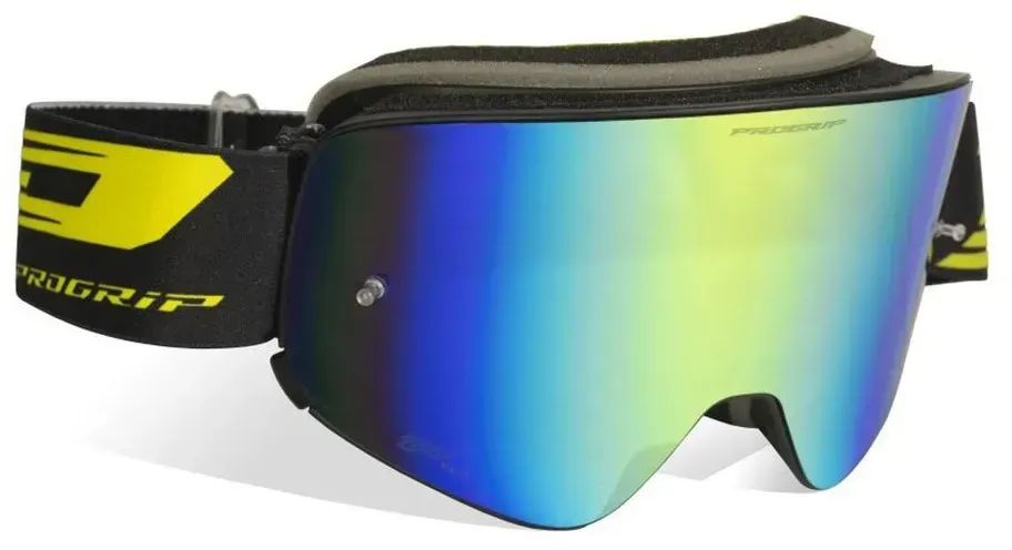 Progrip 3205 Magnet Offroad-brille - Yellow - Clear
