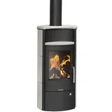 ORANIER Kaminofen Pori 5 schwarz Keramik Freddo 5kW