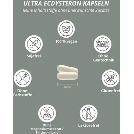 Nutri + Ultra Ecdysteron Kapseln 60 St.