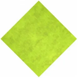 VEPATIM 20x Mitteldecken Airlaid 80 x 80 cm stoffähnlich hochwertig gelbgrün