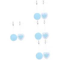 OSALADI 8stücke Bildschirmreinigungsset Mikrofaser Für Handy Brille Und Kamera Praktische Reinigungstücher Mit Herz Und Runddesign Für Unterwegs