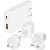 Maxtrack MQ5L Reiseladeadapter 65 W, USB-A, USB-C®