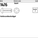 F. REYHER Nchfg. GmbH & Co. KG Halbrundkerbnagel DIN 1476 2x 10 Stahl 500 Stück
