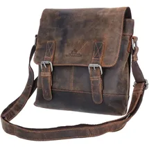 The Skandinavian Brand Leder Umhängetasche Hunter tan