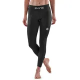 Skins Series-1 Lange Tights Damen schwarz M 2022 Laufhosen
