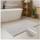 Carpet City PURE500 Grau 110 x 67 cm