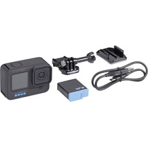 GoPro HERO10 Black Action Cam Touch-Screen, WLAN, GPS, Bildstabilisierung, Zeitraffer, Zeitlupe/Zeit