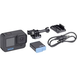 GoPro HERO10 Black Action Cam Touch-Screen, WLAN, GPS, Bildstabilisierung, Zeitraffer, Zeitlupe/Zeit