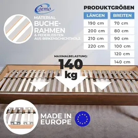 Coemo EasyLat mit Mittelgurt 100 x 200 cm