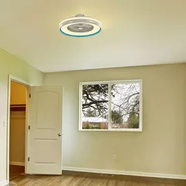 V-Tac LED Deckenventilator 60 cm Deckenventilator Weiß