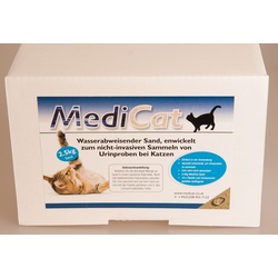 MediCat Katzenstreu Granulat 2,5kg Box