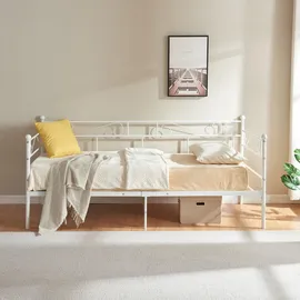 [en.casa] Granada 90 x 200 cm Weiß