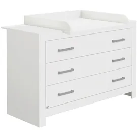 Paidi Kommode, weiß , Maße cm, B: 147,2 H: 91,9 T: 55.3