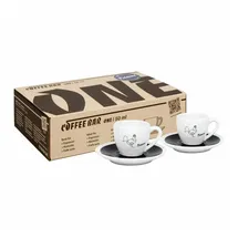 Könitz Espressotasse 0,05 l Schwarz 2 St.