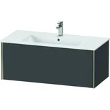 Duravit XViu Waschtisch-Unterschrank XV40270B149 101 x 40 x 48 cm, graphit matt, 1 Auszug, wandhängend, champagner matt