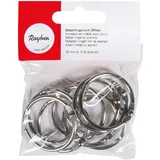 Rayher Metallringe zum Öffnen 32 mm ø 9 Stück