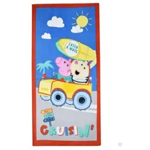 Peppa Pig Peppa Wutz Strandtuch 70 x 140 cm mehrfarbig