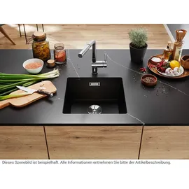 Blanco Subline 400-U weiß + Handbetätigung + InFino