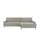 Smart Eckcouch beige 280 cm