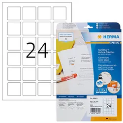 600 HERMA QR-Code-Etiketten 9642 weiß 40,0 x 40,0 mm