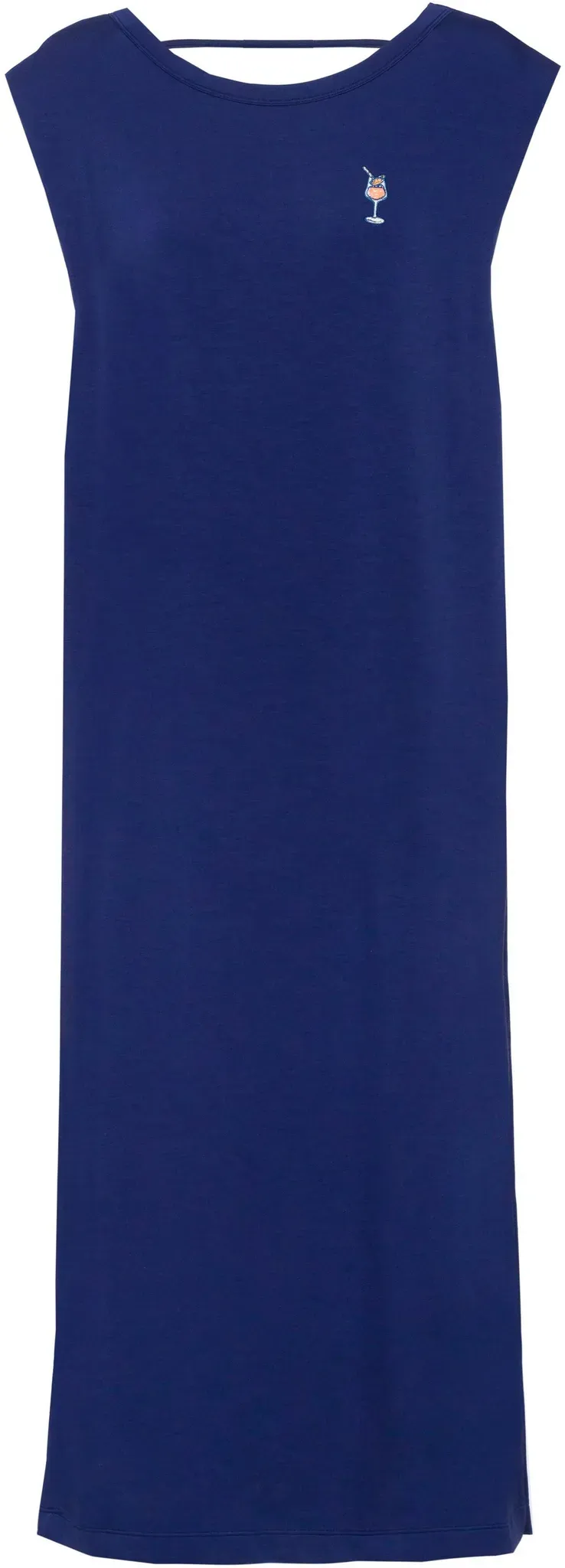 Kleinigkeit Lara Soft Maxikleid Damen in dark blue, Größe M - blau
