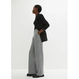 bonprix Stretch-Hose Loose Fit Schwarz 40/42