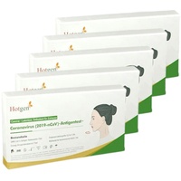 Hotgen Biotech Hotgen Covid-19 Antigen-Schnelltest 5 Stück nasal Coronatest Antigenschnelltest