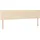 vidaXL Boxspringbett 180 x 200 cm Creme