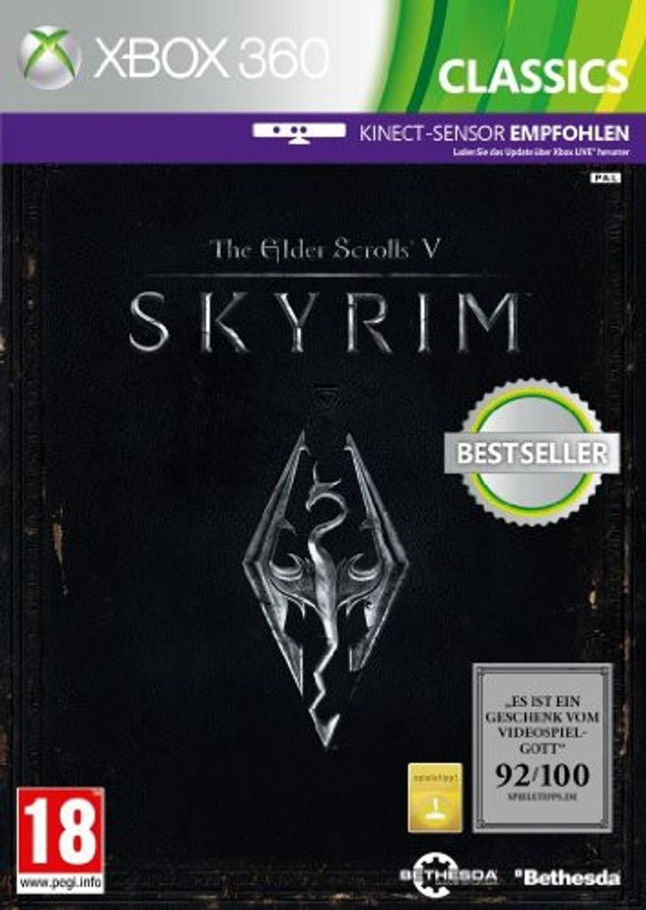 Skyrim  XB360  Classics  AT Elder Scrolls 5