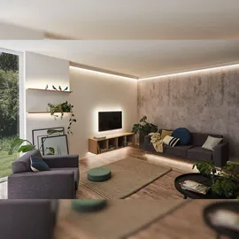 Paulmann MaxLED 250 Stripe 1 m TunW IP44 Cover 2700-6500K 4W 24V Silber Kunststoff