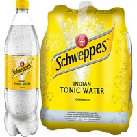 Schweppes Indian Tonic Water PET 6x1.25 L Flaschen, Einweg-Pfand
