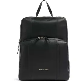 Piquadro Circle Damen-Laptop-Rucksack Schwarz