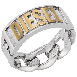 Diesel Herrenring Ring DX1420931 - bicolor - 66