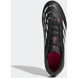 adidas Predator Club MG/FG Herren core black/cloud white/lucid red 39 1/3